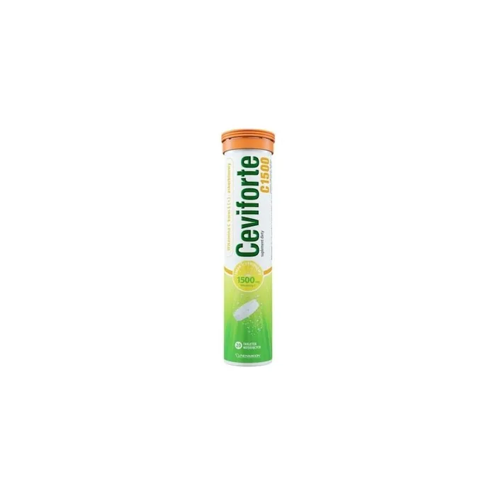 Ceviforte 1500 Vitamin C 20 Effervescent Tablets