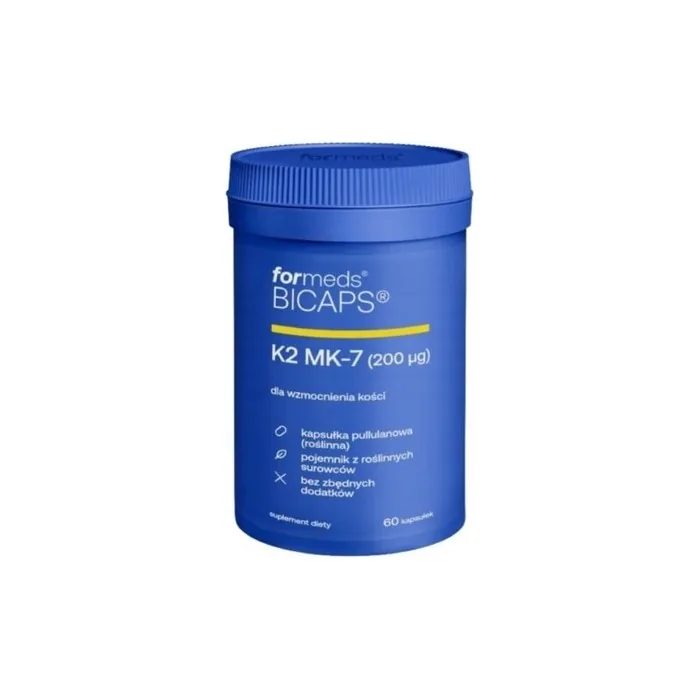 Formeds Bicaps Vitamin K2 MK7 200 60 Capsules for Immunity