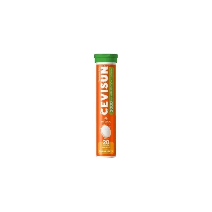 Cevisun Effervescent Tablets 20 Health Supplement