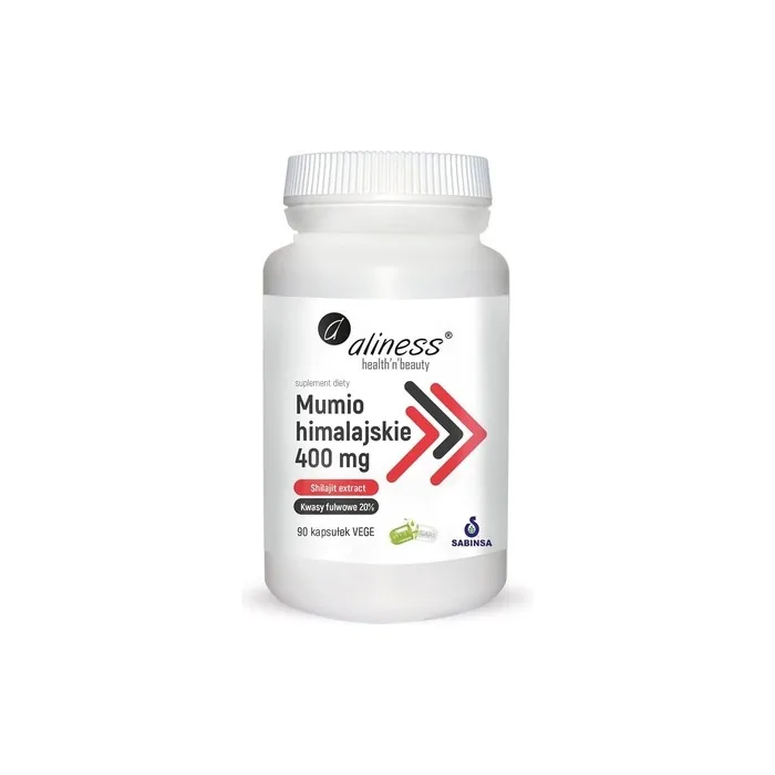 Aliness Himalaya Mumie Shilajit Extract 400mg 90 Capsules