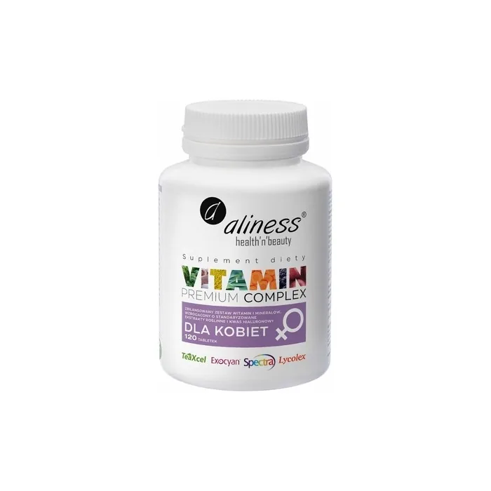 ALINESS Premium Vitamin Complex for Women 120 Tablets