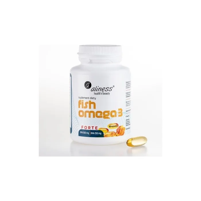 Aliness Highest Strength Fish Omega 3 90 Capsules 500mg EPA 250mg DHA - 45 Days Supply