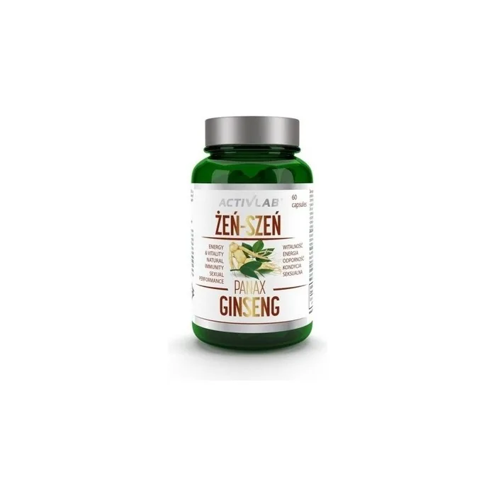 Activlab Ginseng Vitality & Energy Booster 60 Capsules