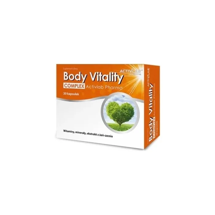 Activlab Pharma Vitality Boost Enhanced With D3 30 Capsules