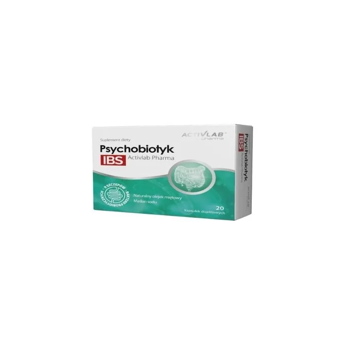 Activlab Pharma Psychobiotic Ibsa 60 Capsules For Advanced Gut Support