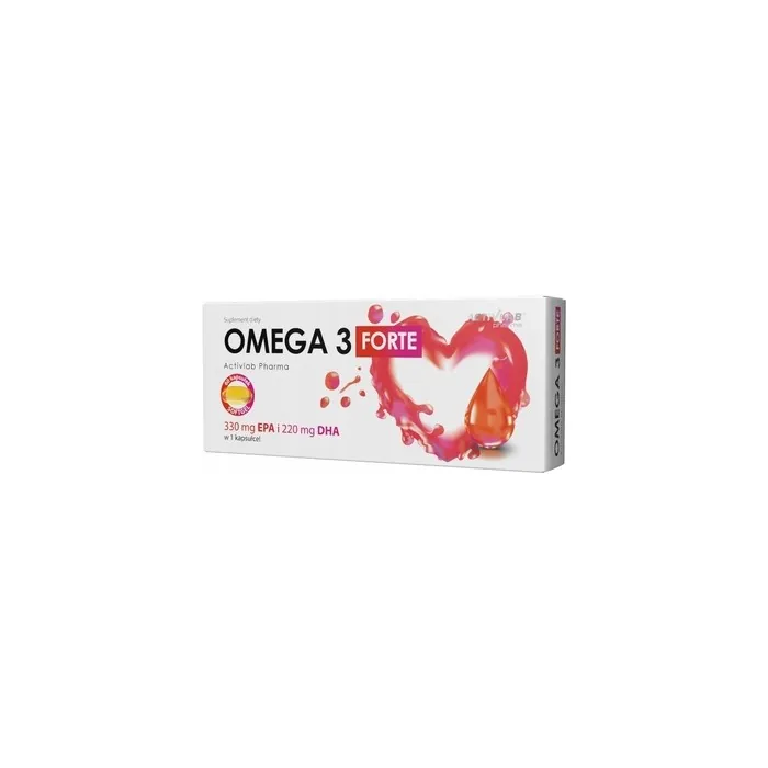 Activlab Omega 3 Forte 60 Soft Capsules Dietary Supplement