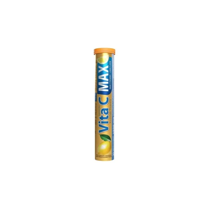 Activlab Pharma Vita C Max Lemon Flavor - 20 Effervescent Tablets
