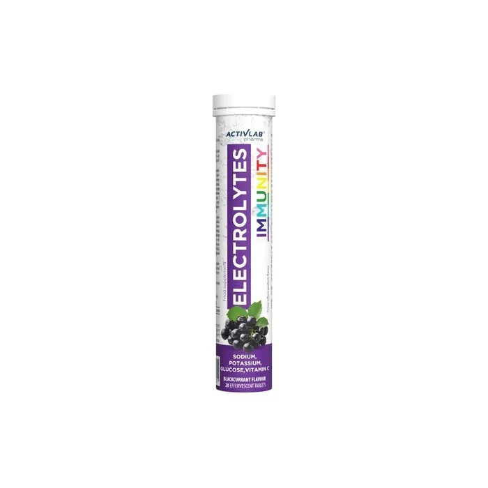 Activlab Electrolytes Immune System Effervescent Tablets with Potassium, Vitamin C & Zinc