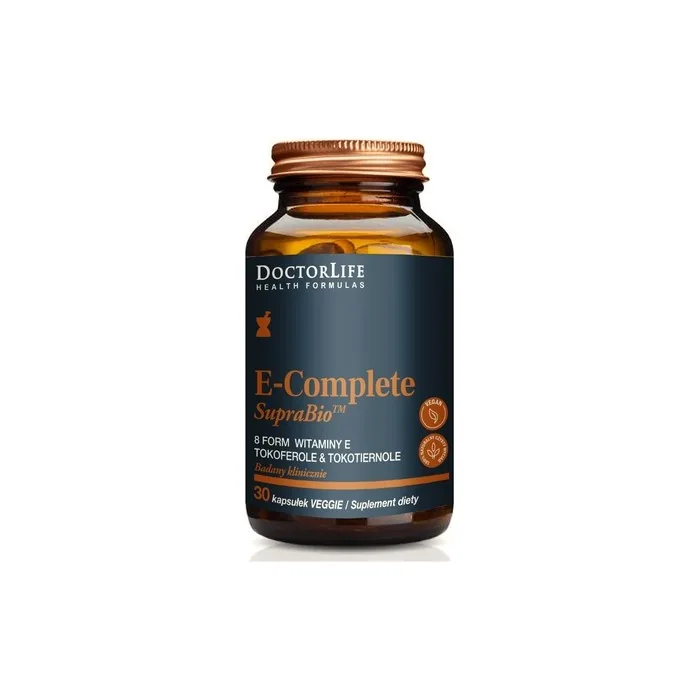 Doctor Lifee Complete Suprabio 8 New Generation Vitamin E Dietary Supplement 30 Capsules