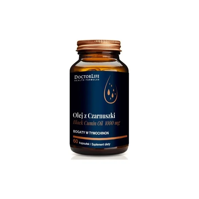 Doctor Life Black Cumin Oil 1000mg 60 Capsules