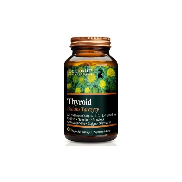Greencell Thyroid Balance Dietary Supplement Supporting Thyroid Health 60 Capsules