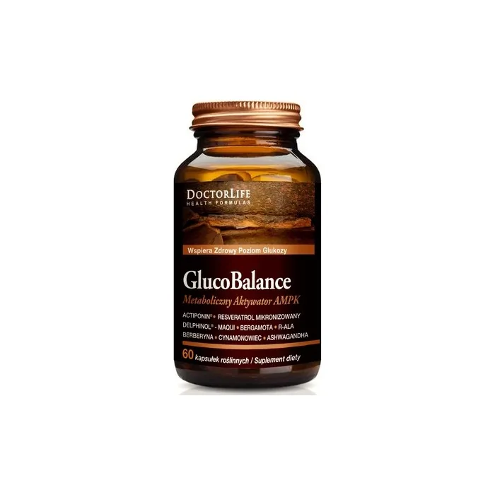 Doctor Life Gluco Balance Dietary Supplement For Glucose Levels 60 Capsules