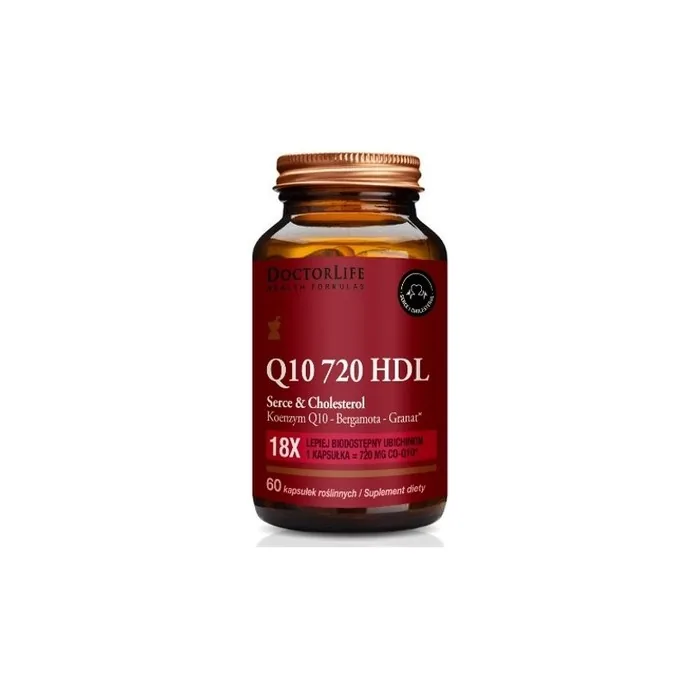 Doctor Life Doctor Life Q10 720 Hdl Heart Cholesterol Dietary Supplement 60 Capsules