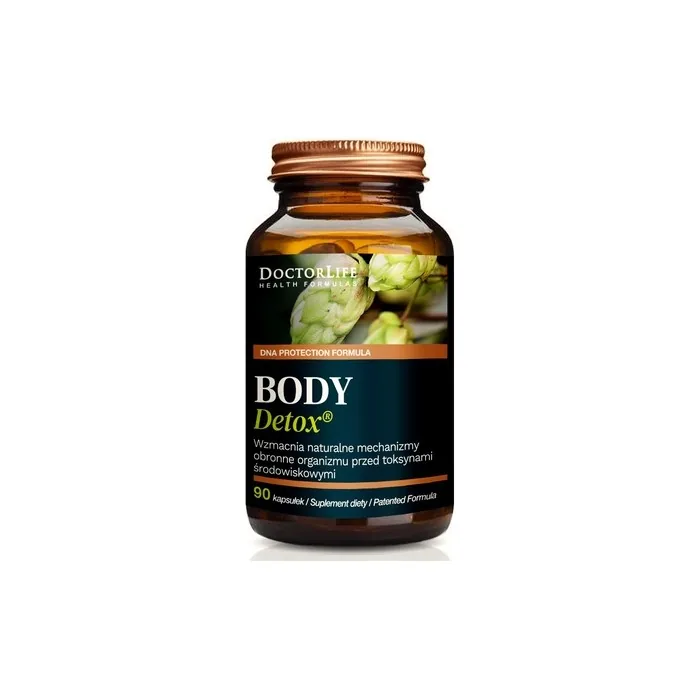 Doctor Life Body Detox Dietary Supplement Protecting Against Environmental Toxins 90 Capsules