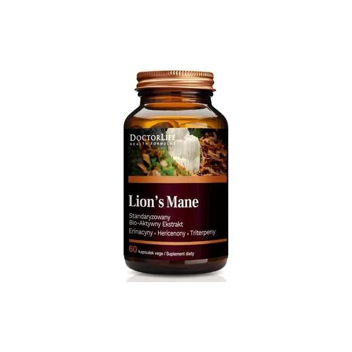 Doctor Life Lions Mane Dietary Supplement 60 Capsules