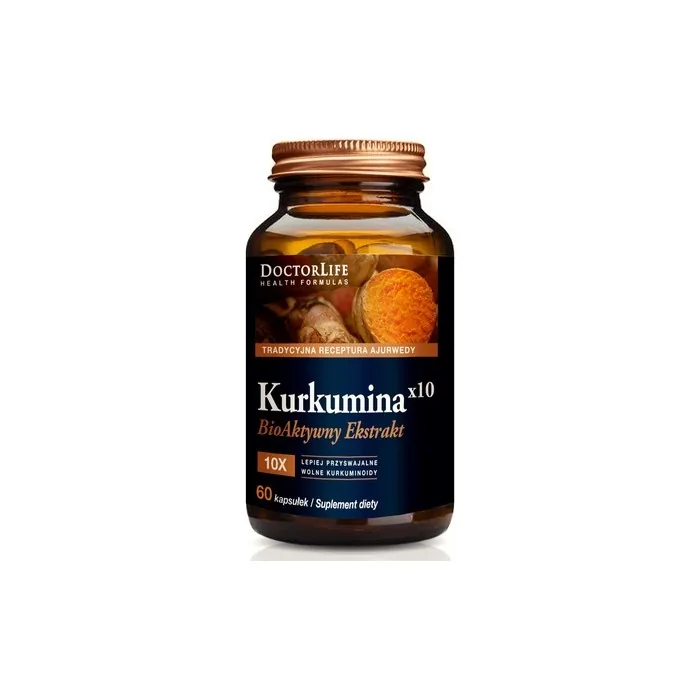 Doctor Life Curcumin X10 Bio Active Extract Dietary Supplement 60 Capsules