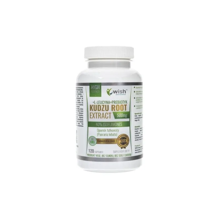 Wish Kudzu Root Extract 500mg 120 Capsules