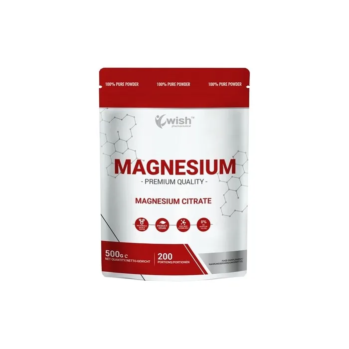 Wish Pharmaceuticals Magnesium Citrate 500g