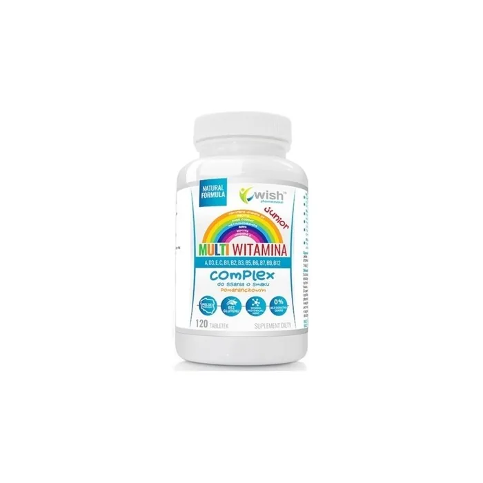 Wish Multivitamin Junior Sucking Tablets 120