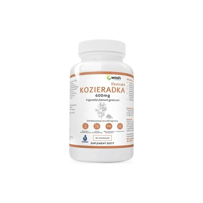 Wish Fenugreek 600mg 90 Capsules