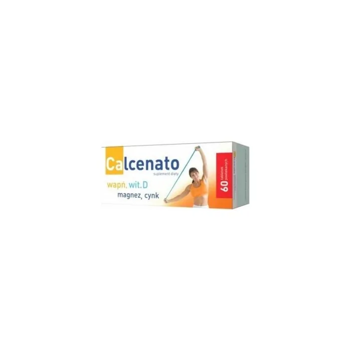 Calcenato Vitamin D3 Magnesium Calcium Zinc 60 Tablets