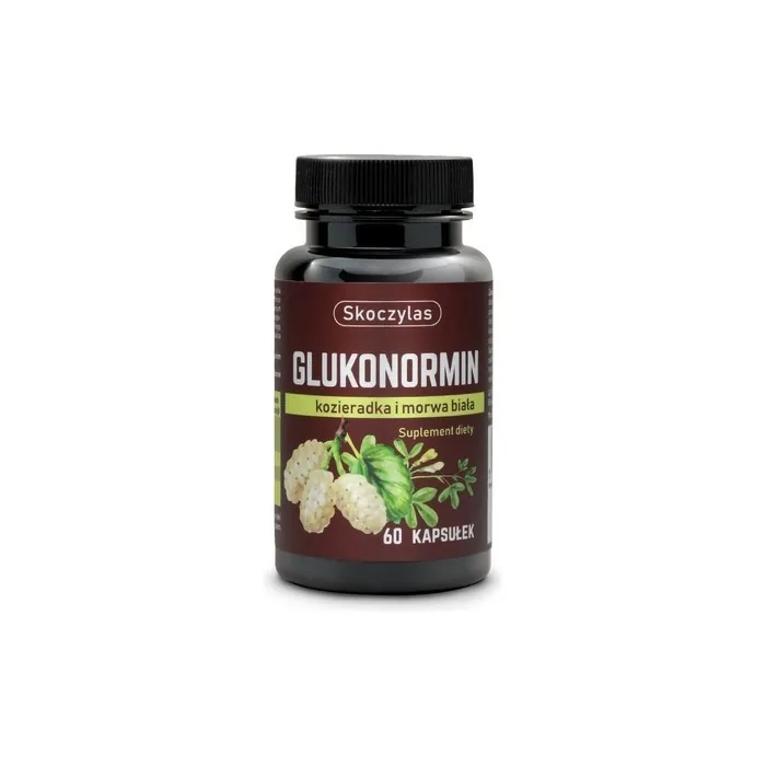 Skoczylas Glukonormin Fenugreek And White Mulberry Dietary Supplement 60 Capsules