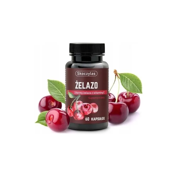 Skoczylas Iron with Vitamin C 60 Capsules