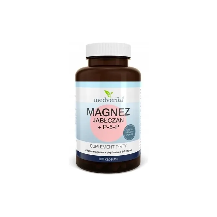 Medverita Magnesium Malate + P-5-P Highly Assimilable No Additives