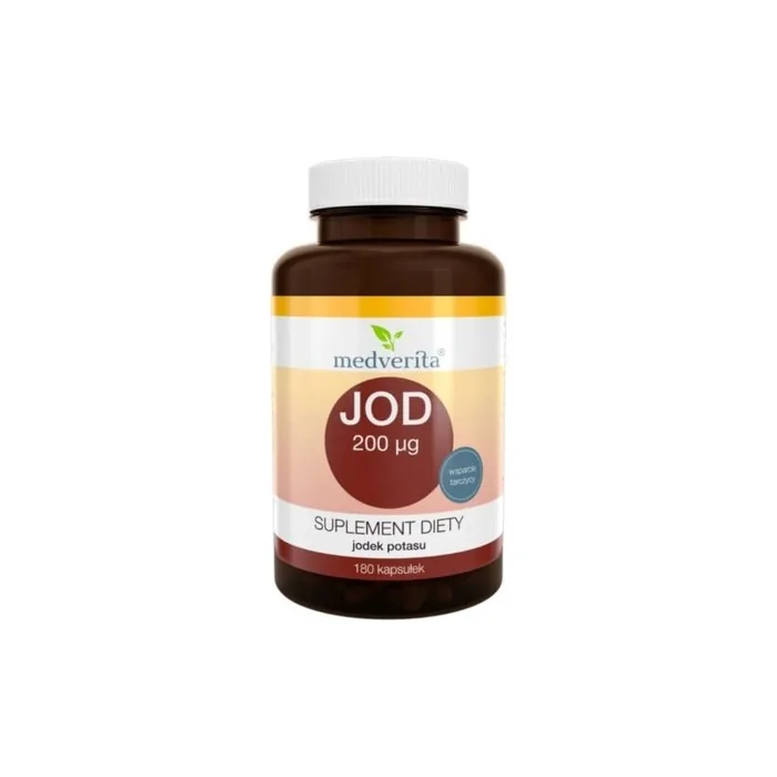 Medverita Iodine 200 Mcg Potassium Iodide 180 Capsules