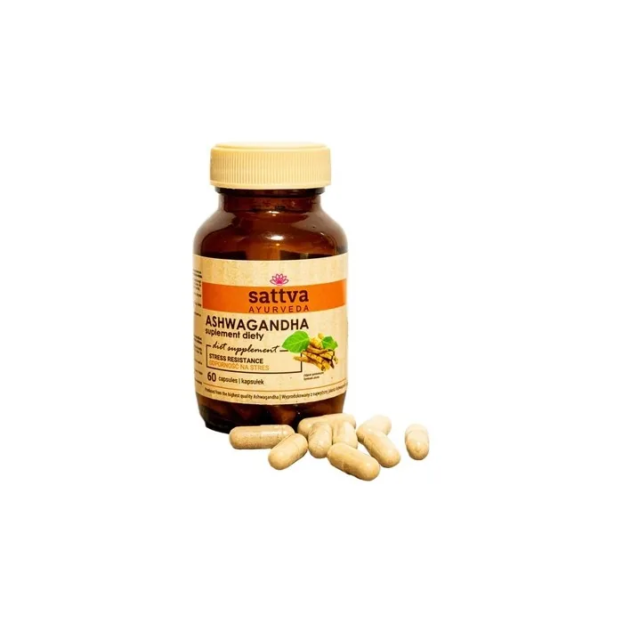Sattva Ashwagandha Dietary Supplement 60 Capsules