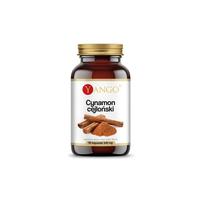 Yango Ceylon Cinnamon Dietary Supplement 90 Capsules