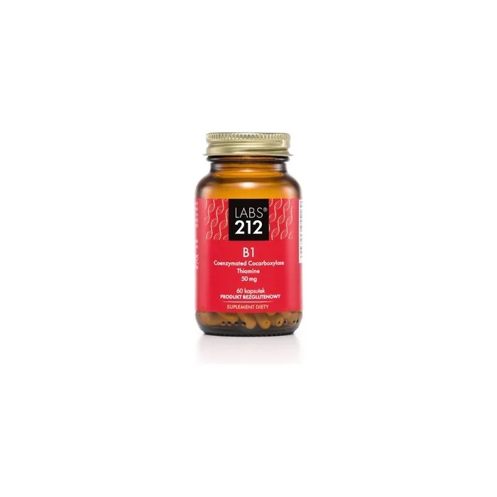 Labs212 Coenzymated Cocarboxylase Vitamin B1 60 Capsules