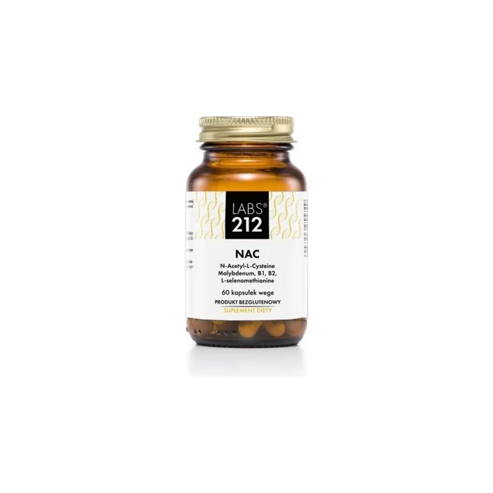 Labs212 N-Acetyl-L-Cysteine 300 Mg Dietary Supplement 60 Capsules