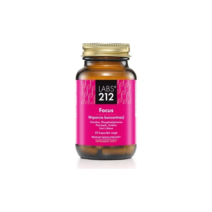 LABS212 Focus Dietary Supplement 60 Capsules
