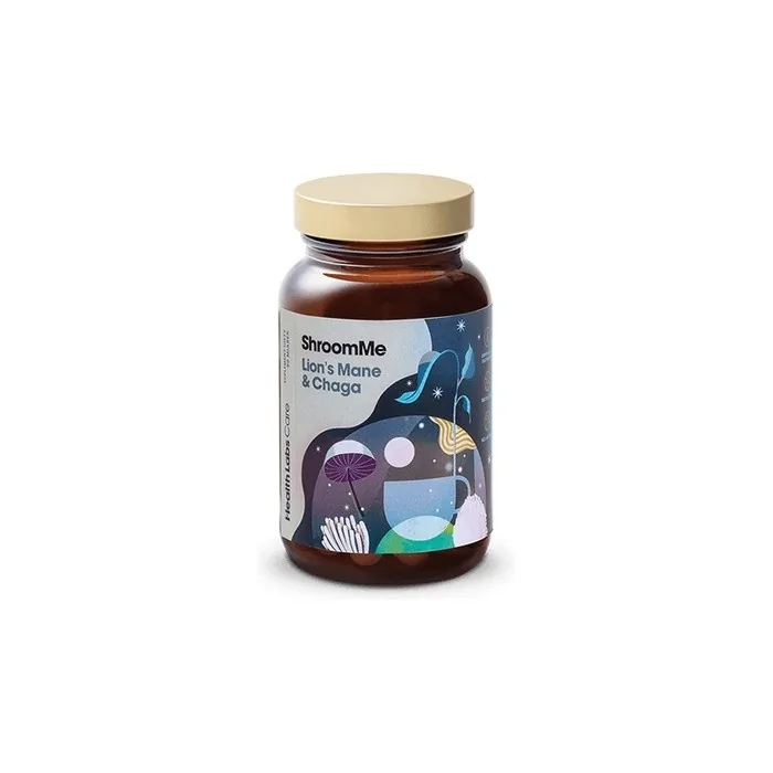 Healthlabs Shroomeme Lion's Mane & Chaga Dietary Supplement 90 Servings