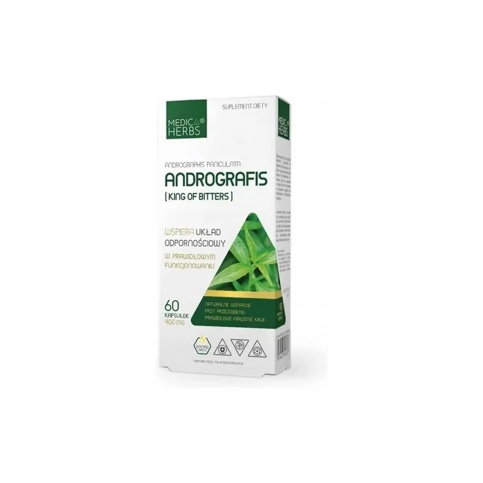 Andrographis King of Bitters 400mg Extract Per Capsule
