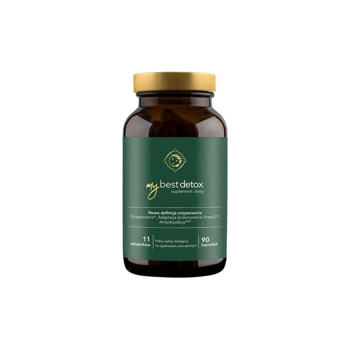 My Best Pharm My Best Detox Dietary Supplement Supporting Body Cleansing 90 Capsules