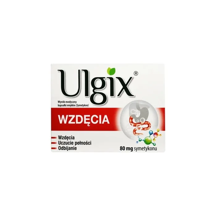 Ulgix Antibloating 80mg 100 Capsules