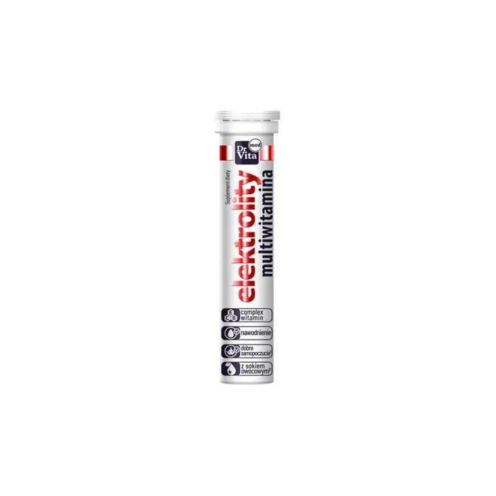 Electrolytes + Multivitamin Diet Supplement 20 Effervescent Tablets