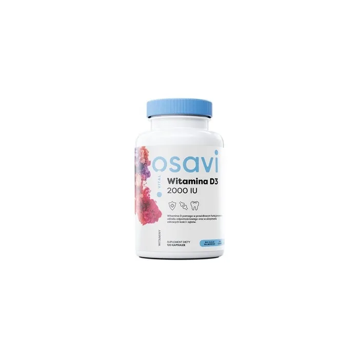 Osavi Vitamin D3 2000iu 120 Capsules