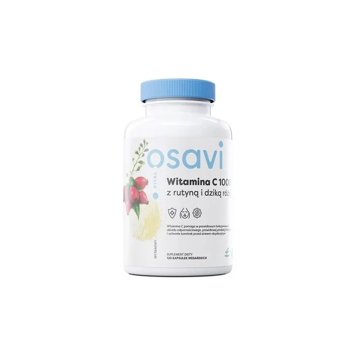 Osavivital Vitamin C 1000 With Rutin And Wild Rose 120 Capsules