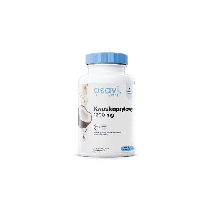 Caprylic Acid 1200mg 120 Capsules
