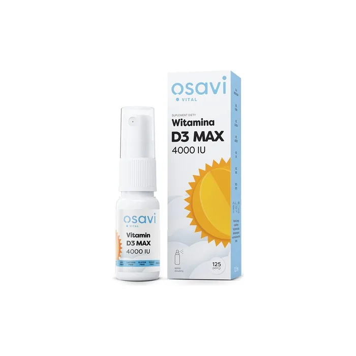 Osavi Vitamin D3 Oral Spray 4000 IU 12.5ml