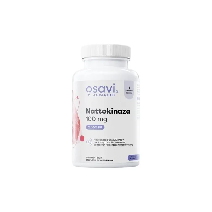 OSAVI Nattokinase Dietary Supplement 100 mg 120 Capsules