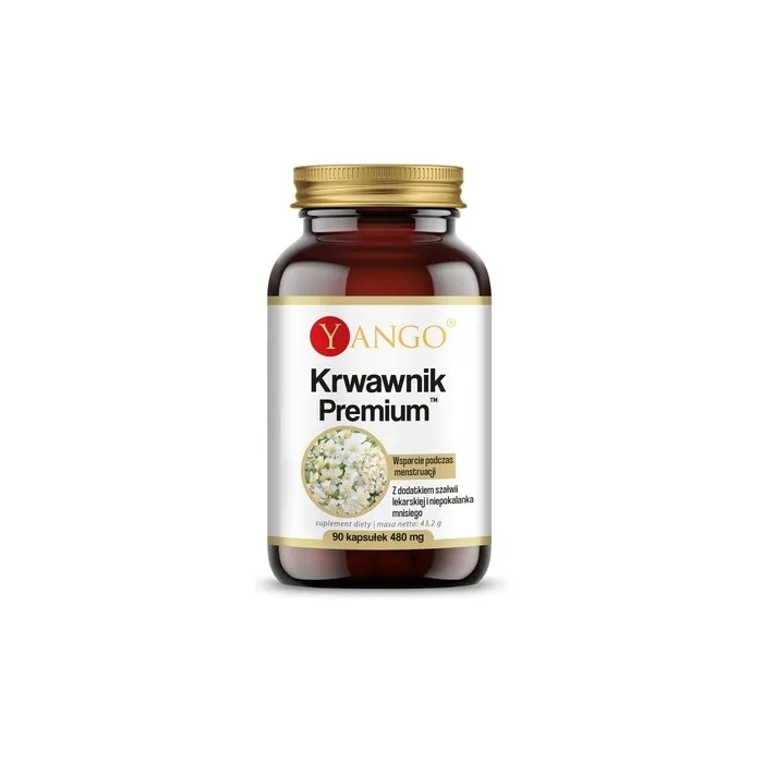 Yango Premium Yarrow Herbal Supplement 90 Capsules