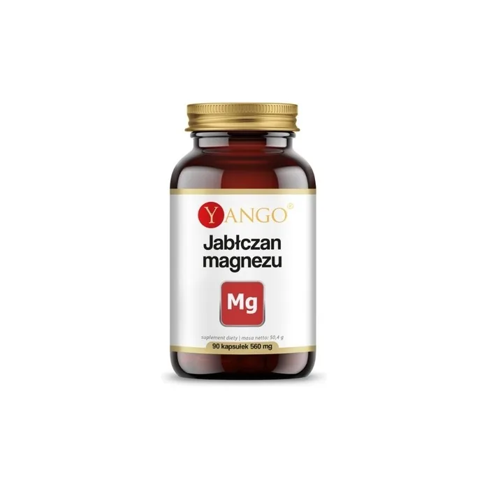 Yango Magnesium Malate 90 Capsules Essential Mineral Supplement