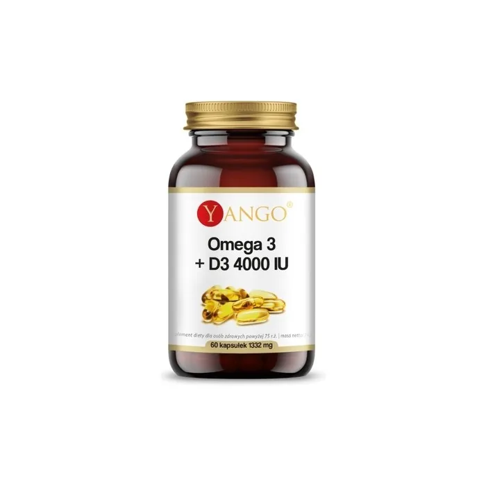 Yango Omega 3 + D3 4000iu - 60 Capsules