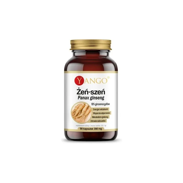 Yango Chinese Ginseng Dietary Supplement 90 Capsules
