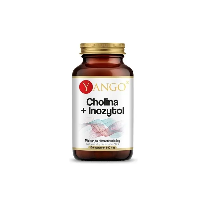 Yango Choline + Inositol Dietary Supplement 120 Capsules