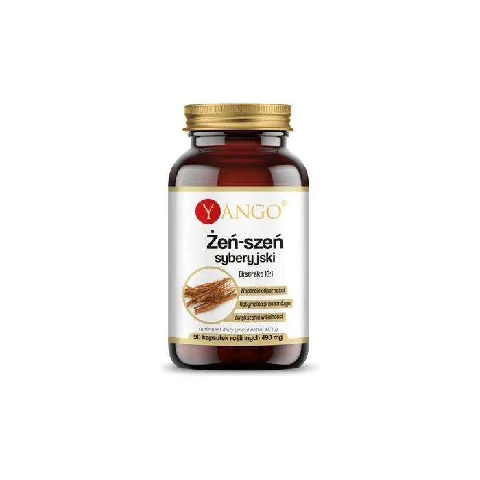 Yango Siberian Ginseng Dietary Supplement 90 Capsules